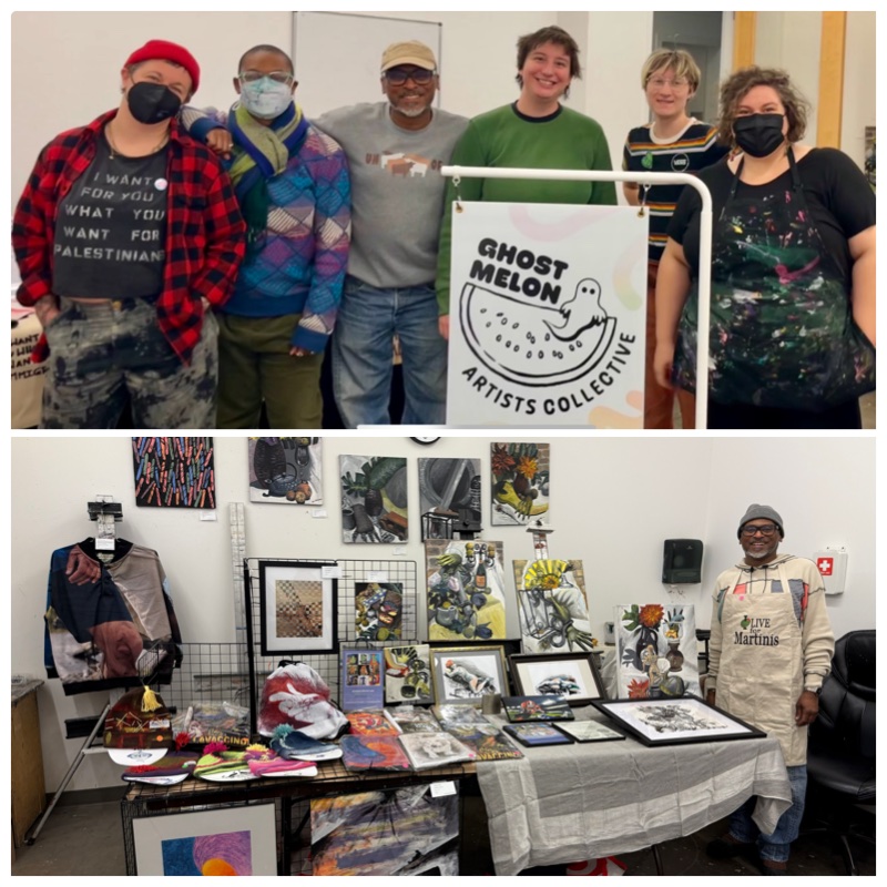 Ghost Melon Artists Collective at Evanston Art Center